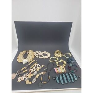 Boho Jewelry Bundle – 6‎ Necklaces & 8 Bracelets | Festival & Layering Style